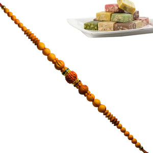 1 Rakhi - Premium Sukhad Rakhi With Indian Sweets