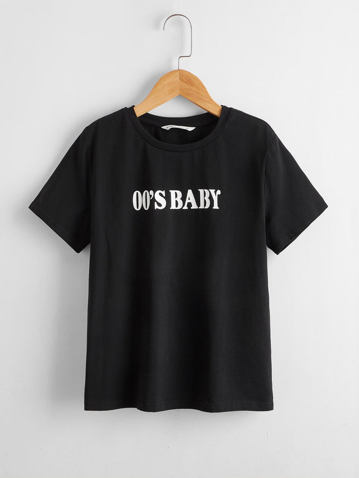 Boys Letter Graphic Tee