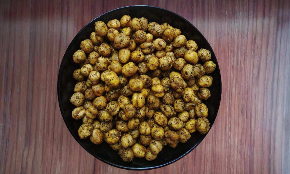 Roasted Kabuli Chana ( Mari Masala )