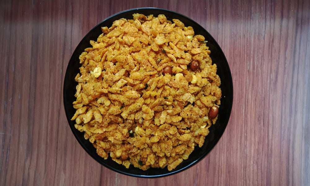 Tikha Poha Chewda