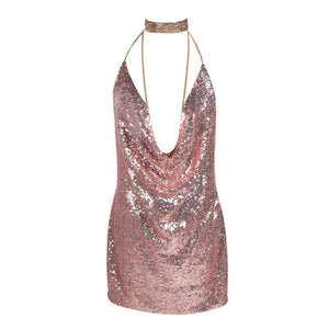 Women Dresses - Sexy Sequined Party Dress