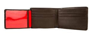 Best Leather Wallets - Hidesign Angle Stitch Leather Multi-Compartment Leather Wallet