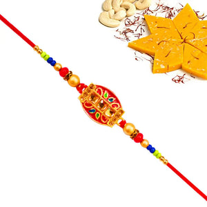1 Rakhi - Handicraft Rakhi With Indian Sweets