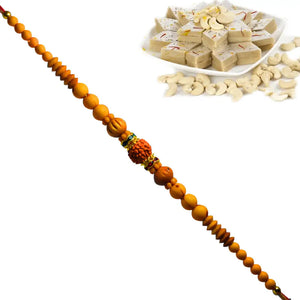 1 Rakhi - Premium Sukhad Rakhi With Indian Sweets