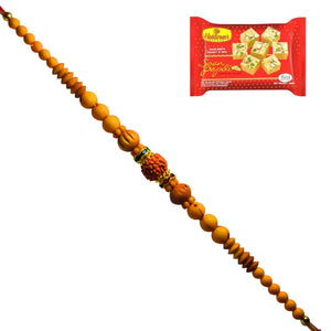 1 Rakhi - Premium Sukhad Rakhi With Indian Sweets