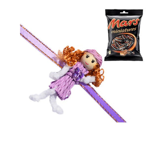 1 Rakhi - Beautiful Doll Rakhi With Chocolate Box
