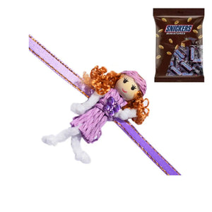 1 Rakhi - Beautiful Doll Rakhi With Chocolate Box