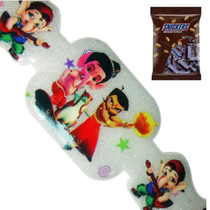 1 Rakhi - Chota Bheem and Bal Ganesh Kids Rakhi With Chocolate Box