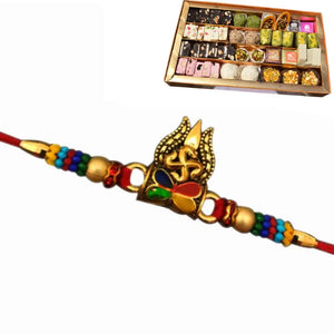 1 Rakhi - Devine Rakhi With Indian Sweets
