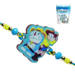1 Rakhi - Stylish Doraemon Rakhi With Chocolate Box