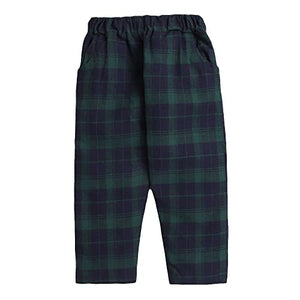 Boys Red Checkered Waistcoat Shirt And Pant Set