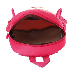 Boys and Girls Neoprene 12 Inch Monkey Face Backpack in Pink Color