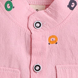 Boys Cotton All-Over Print Clothing Sets