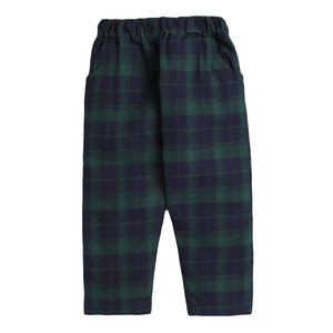 Boys Cotton Check Waistcoat Shirt And Pant Set In Multi Color For Ages 2-3 Years (Sn-2139909, Regular Fit)
