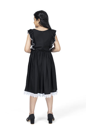 Fashion Dream Girl’s Knee Length Front Fastening Dress