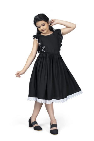 Fashion Dream Girl’s Knee Length Front Fastening Dress