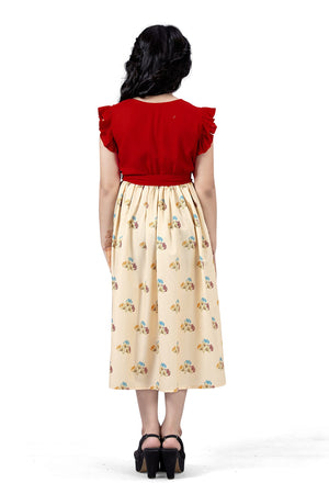 Fashion Dream Girl's Knee Length Dress