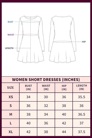 Fashion Dream Women’s Above Knee Length Fit and Flare Dresses (FDWDRS00129 VLT L_Violet_L)