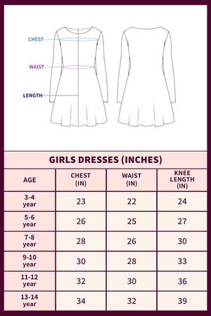 Fashion Dream Girls Solid Knee Length Dress|Girl Dress|Frock|Girls Casual Dress|Girls' Frock|Solid Dress for Girls|Knee Length for Girls|Kids Girls