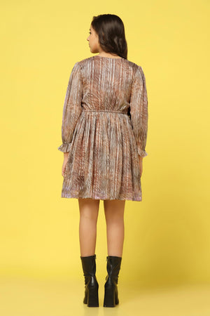 Fashion Dream Girl's Above Knee Length Fit and Flared Dresses
