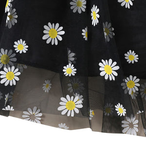 Girls Casual Knee Length Dress With Headband