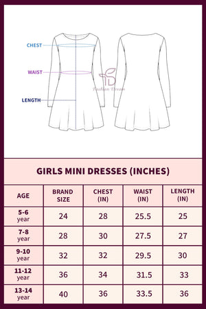 Fashion Dream Girl’s Knee Length Striped Dresses