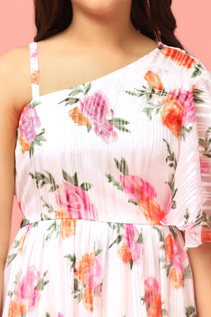 Fashion Dream Girl's Above Knee Length Fit and Flared Dresses