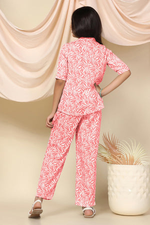 Fashion Dream Girl’s Cotton Blend Clothing Set|Coords Set For Girls|Outfits For Girls|Girls Combo Dress Set|Co-ords|Top And Pant Set|Kids co-ords Set
