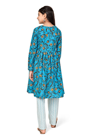 Fashion Dream Girls Cotton Kurta Set/Salwar Suit Set
