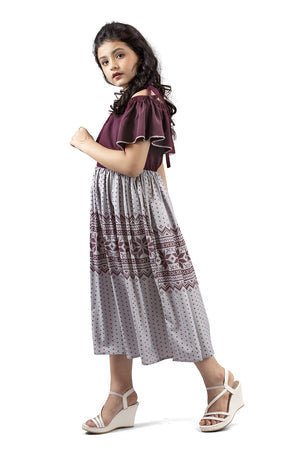 Fashion Dream Girl's Knee Length Dress