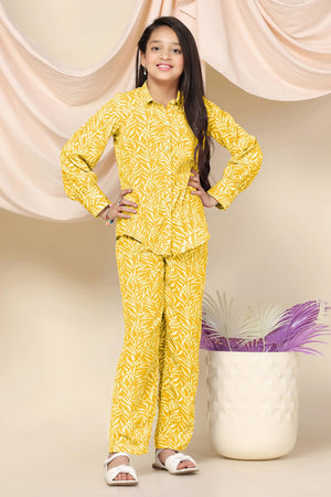 Fashion Dream Girl’s Cotton Blend Clothing Set|Coords Set For Girls|Outfits For Girls|Girls Combo Dress Set|Co-ords|Top And Pant Set|Kids co-ords Set