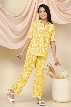 Fashion Dream Girl’s Cotton Blend Clothing Set|Coords Set For Girls|Outfits For Girls|Girls Combo Dress Set|Co-ords|Top And Pant Set|Kids co-ords Set