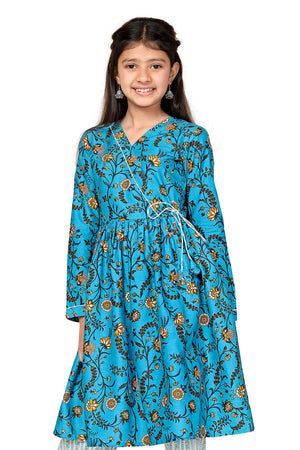 Fashion Dream Girls Cotton Kurta Set/Salwar Suit Set