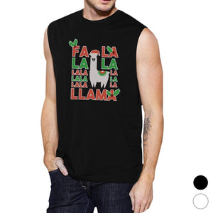 Workout Tank Tops - Falala Llama Mens Muscle Shirt