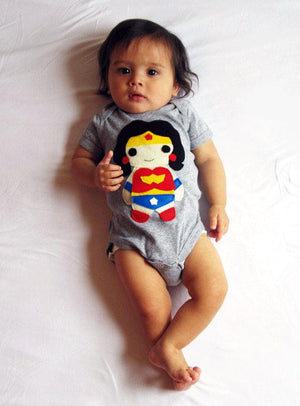 Super Hero Onesie - Wonder Girl