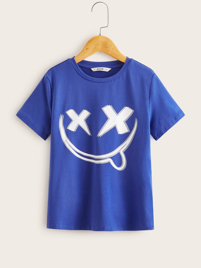 Boys Cartoon Graphic Tee