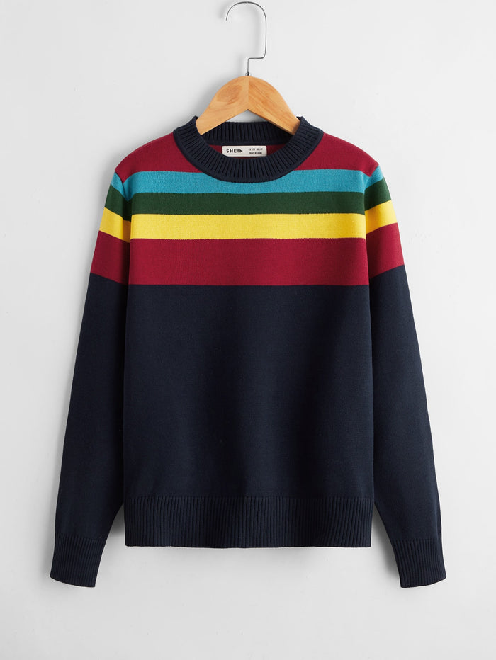 Boys Striped Sweater