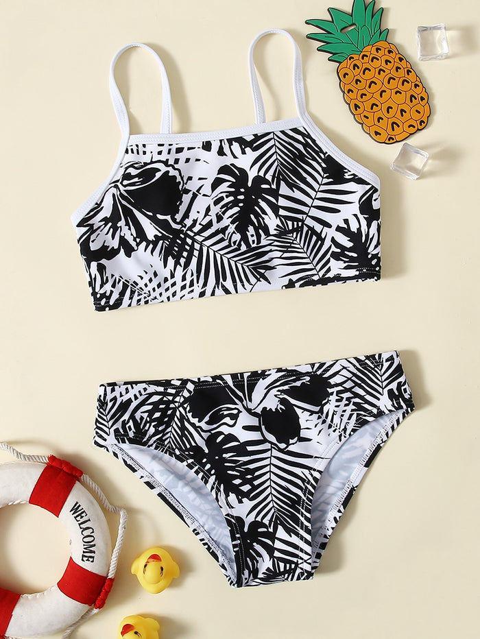 Toddler Girls Tropical Bikini Swimsuit