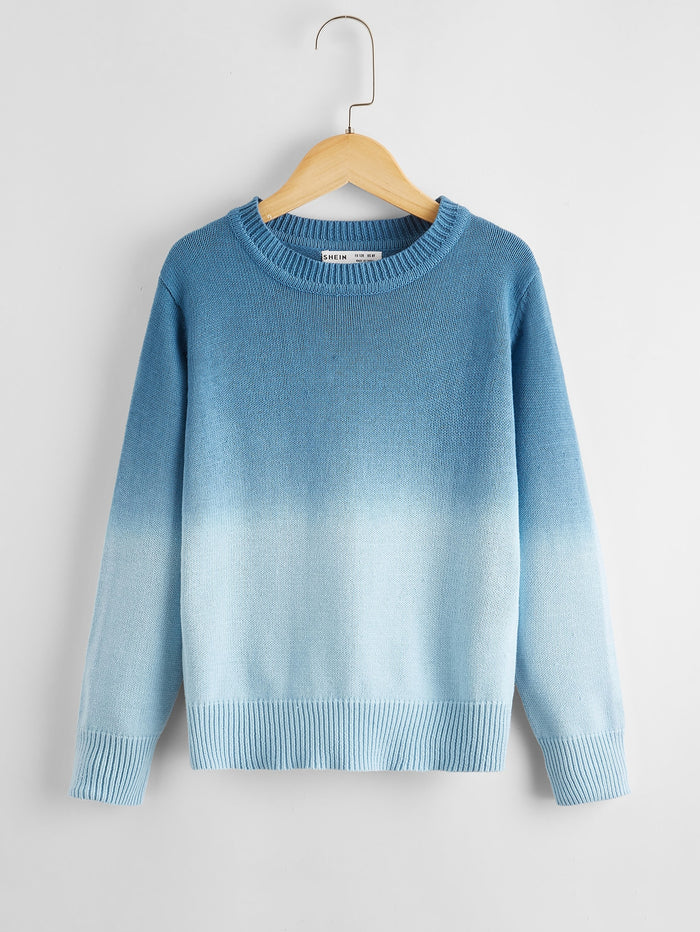 Boys Ombre Sweater