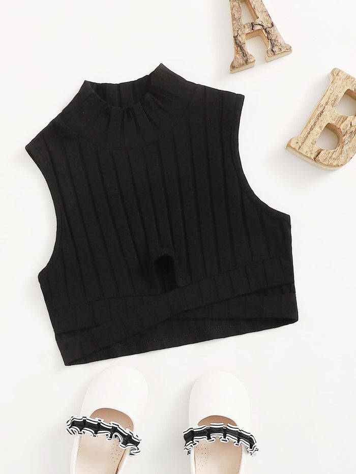 Girls Rib-knit Tank Top