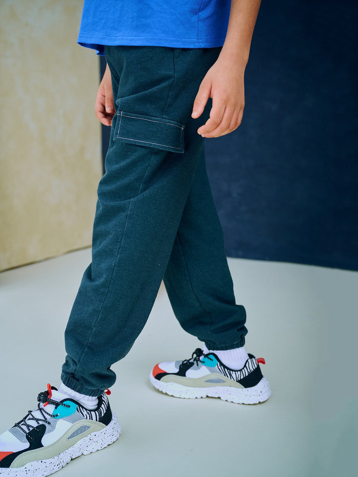 Boys Flap Detail Pants