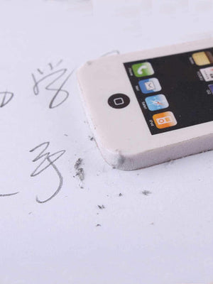 School Stationery - Random iPhone Shaped Eraser 4pcs