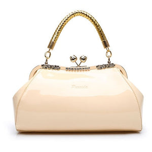 Luxury Patent Leather Women Handbag
