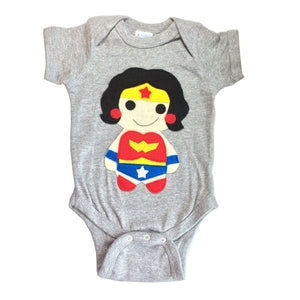 Super Hero Onesie - Wonder Girl