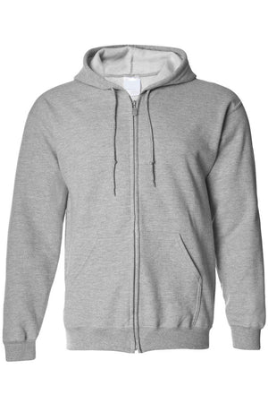 Men's/Unisex Zip-Up Hoodie California Republic Bad To The Bone Biker