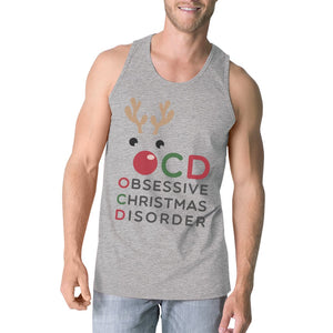 Graphic Tank Tops - Rudolph OCD Mens Tank Top