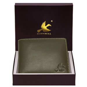 HORNBULL Maddison Men's Navy Genuine Leather Wallet