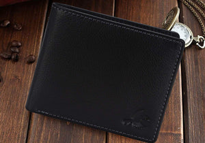 HORNBULL Maddison Men's Navy Genuine Leather Wallet
