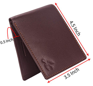 HORNBULL Maddison Men's Navy Genuine Leather Wallet