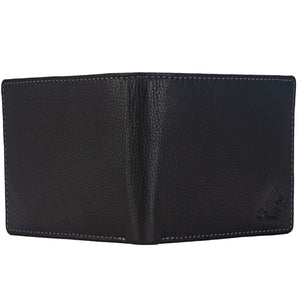 Men's Navy Genuine Leather Wallet